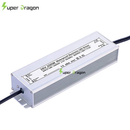 200W Water-proof Outdoor LED Power Supply