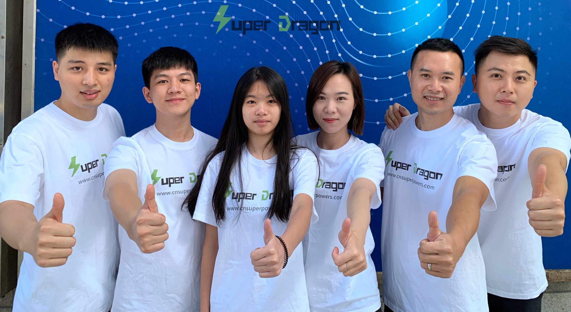 customer service team of power adapter factory.jpg