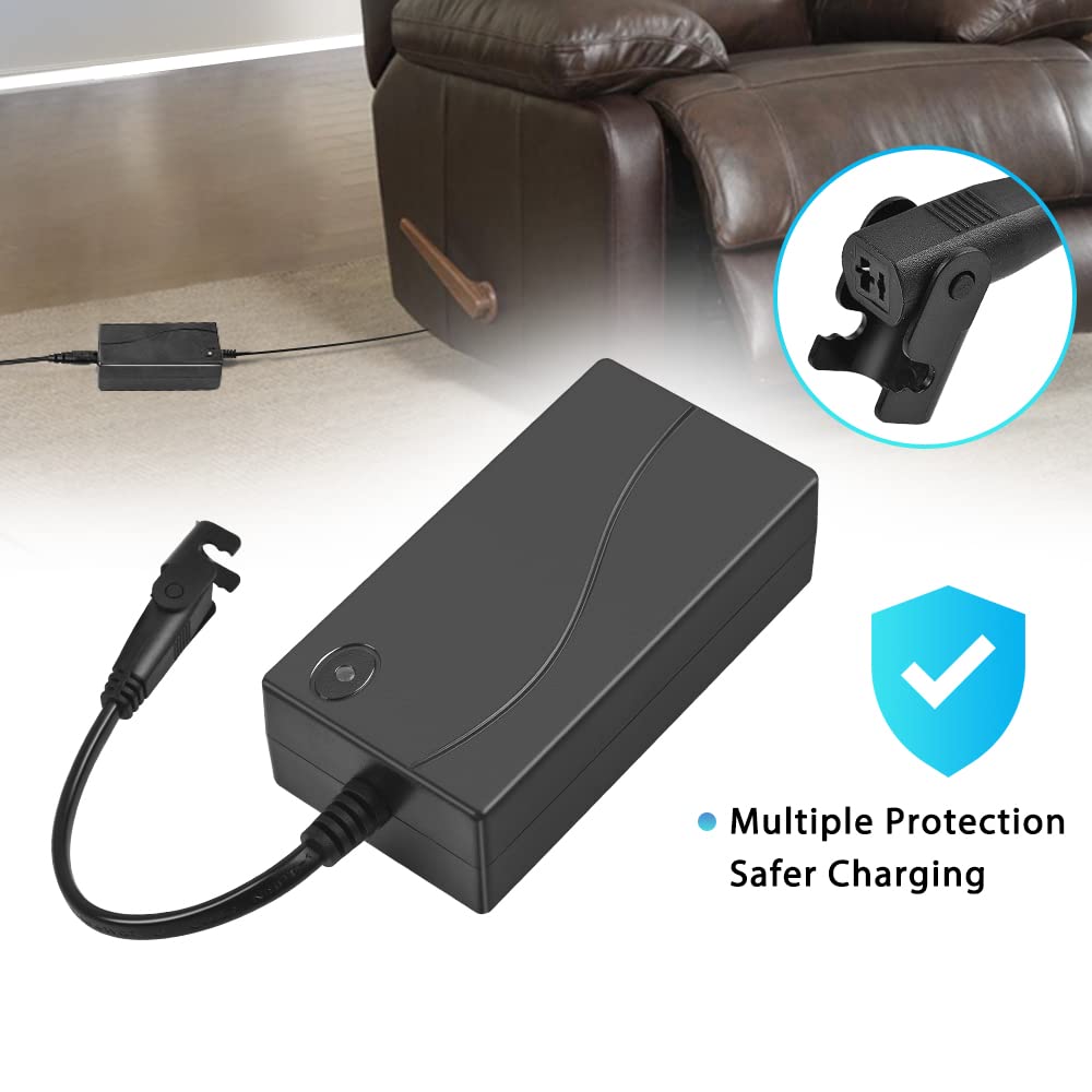 Universal 2-Pin AC/DC Adapter 100-240V, 29V 2A 58W/65W Switching Transformer Power Supply