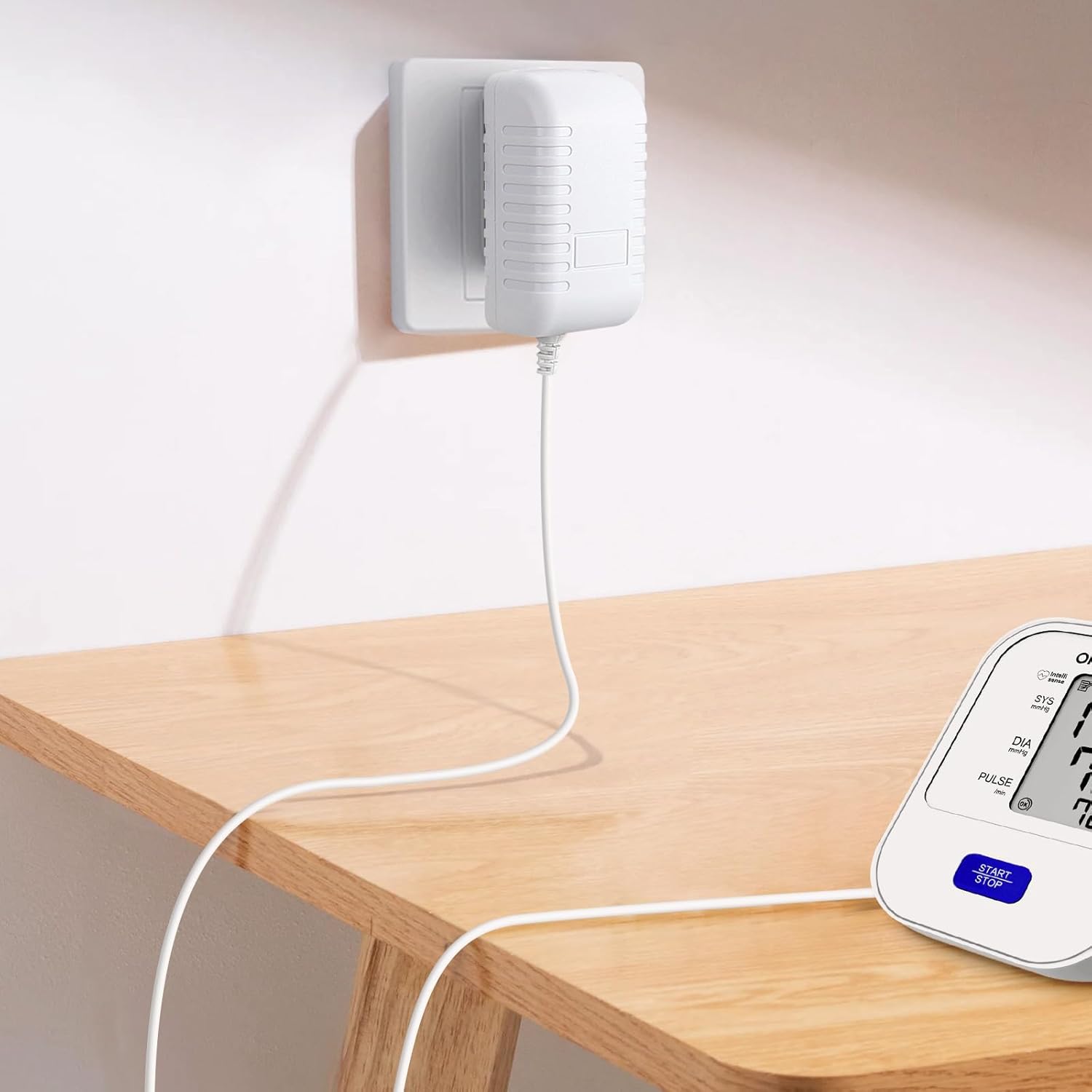 6V 500mA 1000mA AC To DC Power Adapter For Blood Pressure Monitor Replacement DC 6V 1A Power Cord Supply