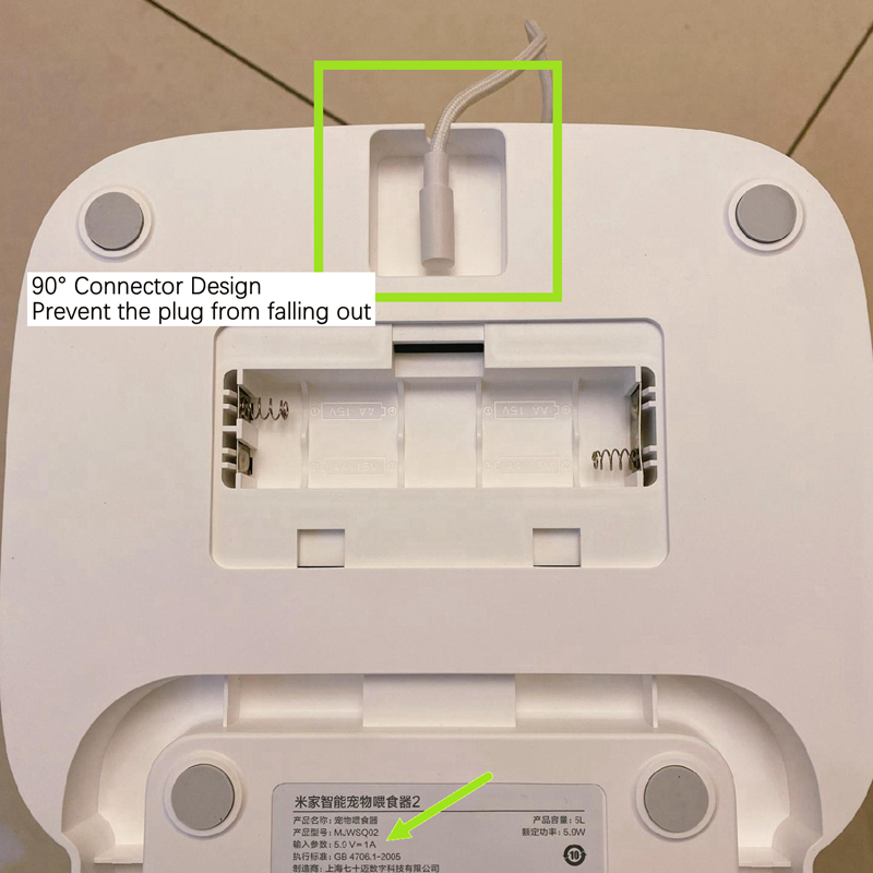 Full Power 5.9V1A 6V1.2A 5V2A xiaomi Pet Feeder/ nuskin beauty device Charger Cord OEM, Cat Birds Automatic Feeder AC DC Power Adapter Custom