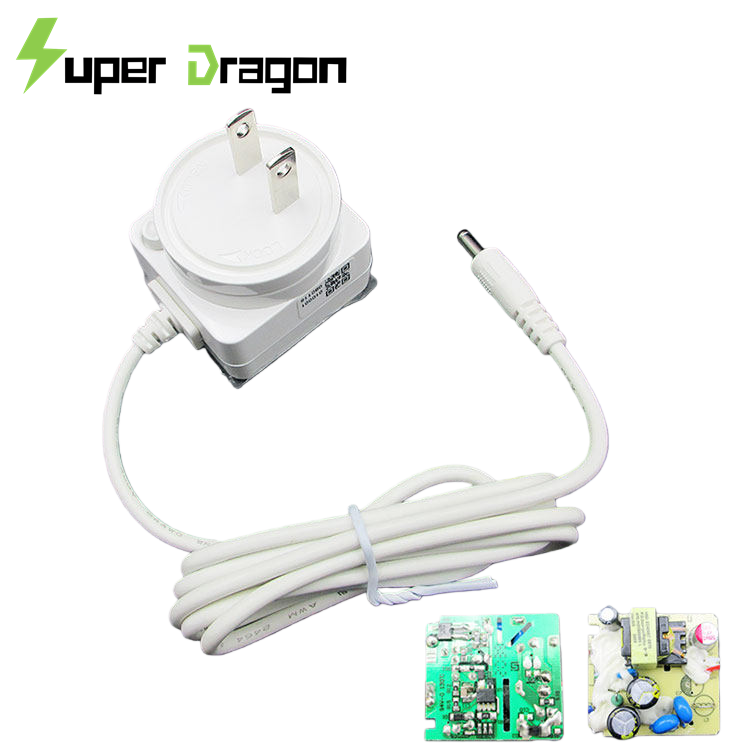 Full Power 5.9V1A 6V1.2A 5V2A xiaomi Pet Feeder/ nuskin beauty device Charger Cord OEM, Cat Birds Automatic Feeder AC DC Power Adapter Custom